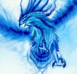 Ice Phoenix Bird